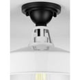 thumbnail image 2 of Cedar Springs Collection Black One-Light Semi-Flush Mount, 2 of 5