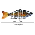 thumbnail image 3 of Señuelos de pesca ideales para amantes de la pesca, señuelos de pesca Swimbait realistas, señuelos de pesca de lubina nadando realistas Swimbaits para agua salada y dulce., 3 of 5