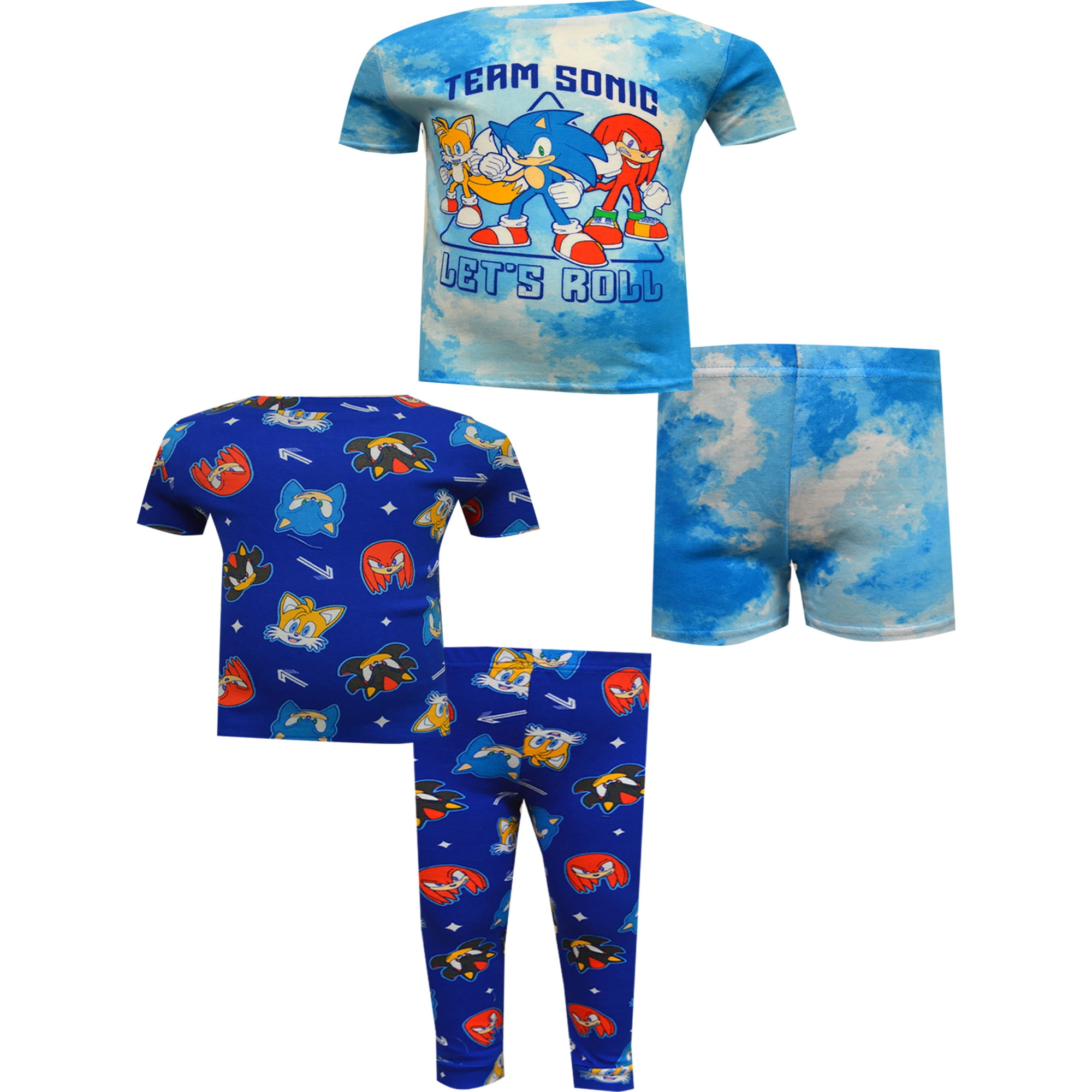 Sonic pajamas 4t hotsell