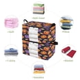 thumbnail image 4 of Foldable Clothes Storage Bags Clothes Organizer Bin with Clear Windows for Clothes Bedding Pumpkins and Candy Corn, 4 of 6