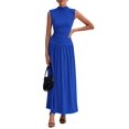 thumbnail image 1 of Conjunto de faldas PRETTYGARDEN para mujer 2025, falda larga fruncida sin mangas, 1 of 8