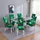 thumbnail image 3 of Funda elástica de licra para silla de navidad, cubierta decorativa para asiento de comedor, papá noel, cocina, hogar, 1/2/4/6 piezas, 3 of 5