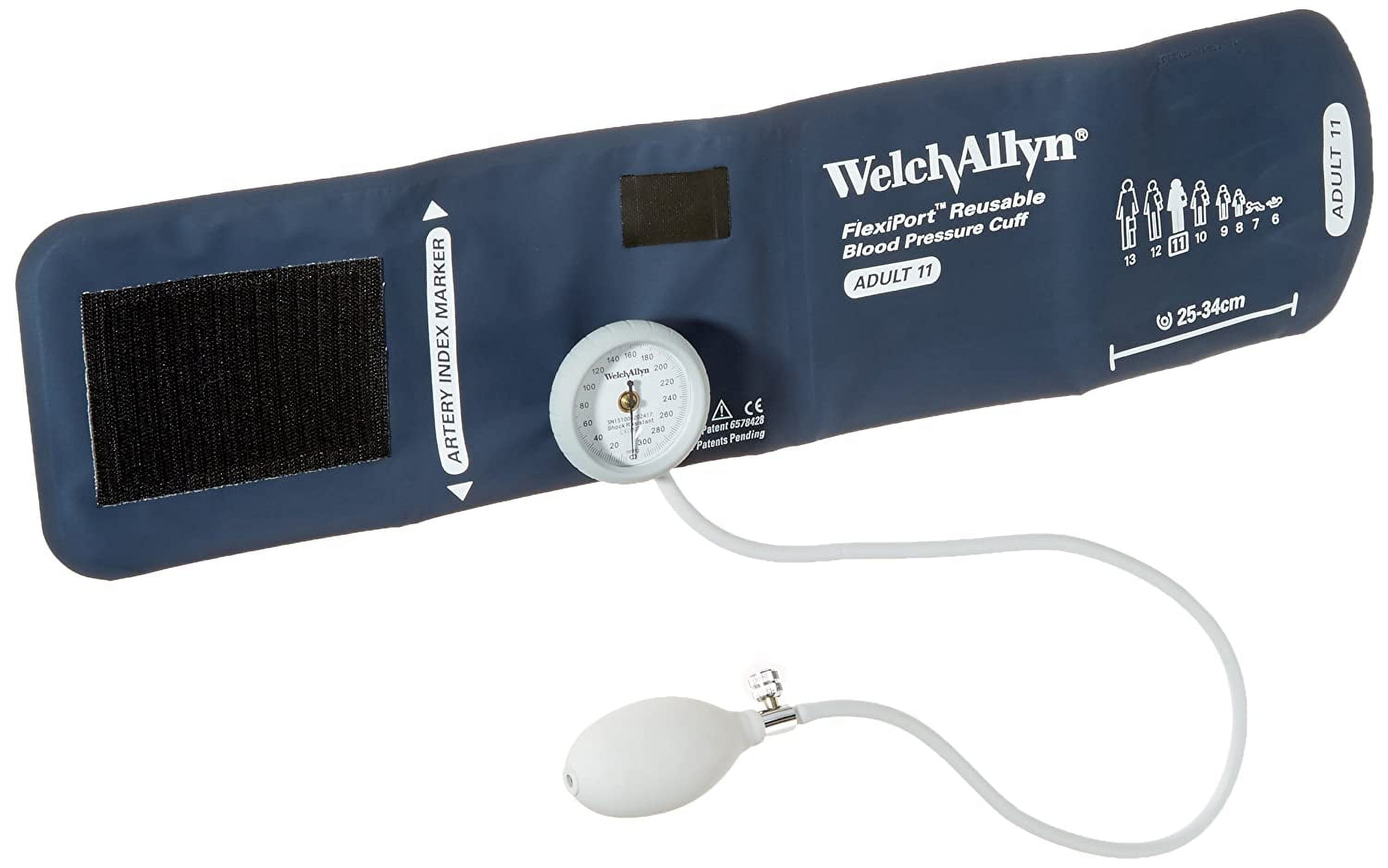 Welch-Allyn Aneroid Sphygmomanometer Unit DuraShock 1-Tube Pocket