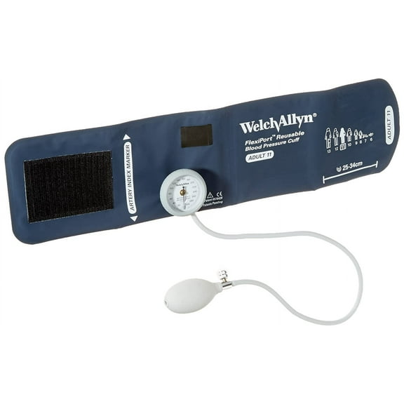 Welch Allyn DuraShock Bronze Series Aneroid Sphygmomanometer 11 Gry/Blk LF Arm- DS44-11