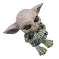 thumbnail image 2 of UFO Extraterrestrial Garden Alien Statues Figurine Resin Alien Sculpture Funny Home Garden Decoration Type B, 2 of 5