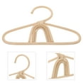 thumbnail image 1 of WEUVEB 1Pcs Toddler Clothes Hanger Rattan Material Baby Closet Organizer, 1 of 8