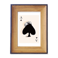 thumbnail image 1 of Spade un patrón de juego de cartas Marco de imagen marco de escritorio, 1 of 4