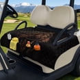 thumbnail image 3 of Xixirimido Quilted Golf Cart Seat Blanket Portable Golf Cart Seat Cover Towel for EZGO Yamaha Club Car & More 2-Seater Carts Foldable for Easy Carry, Horse Dream Catcher, 3 of 8