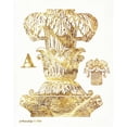 thumbnail image 3 of Babbitt, Gwendolyn 12x14 Black Modern Framed Museum Art Print Titled - Gold Column A, 3 of 5