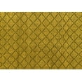 thumbnail image 1 of Ahgly Company Indoor Rectangle Abstract Yellow Modern Area Rugs, 2' x 4', 1 of 4