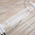 thumbnail image 4 of Everyday Home Steel and Plastic Clothes Drying Rack, Chrome, 4 of 6