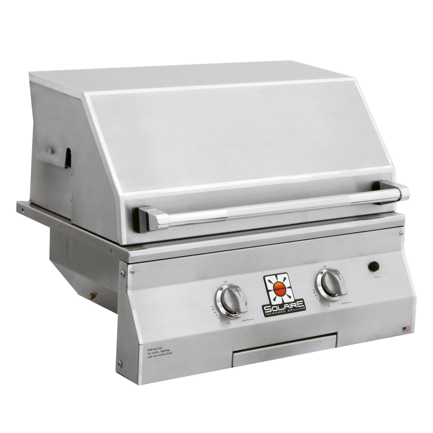 Solaire Standard Convection BuiltIn Grill, 27Inches, Natural Gas