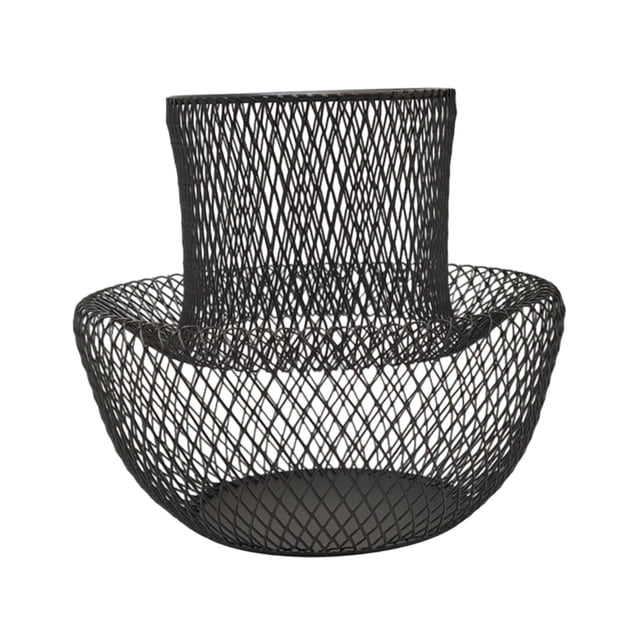 veasfak Support de Capsules de Café Panier de Rangement Accessoires de Bar Fer Noir