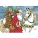 thumbnail image 3 of Hilo Algodón Ecológico Bordado Punto Cruz Papá Noel Con 14CT 30x21cm, 3 of 9