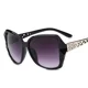 thumbnail image 3 of Gafas de sol púrpuras grandes para mujer, gafas de sol cuadradas de marca de lujo, sombras de espejo femeninas, 3 of 5