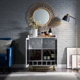 thumbnail image 2 of Home Source Accent Server Mesh White, 2 of 5