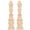 As shown, variant on LOLIPPYY 2pcs Wooden Carved Unpainted Applique Roman Column Applique Roman Column Decor
