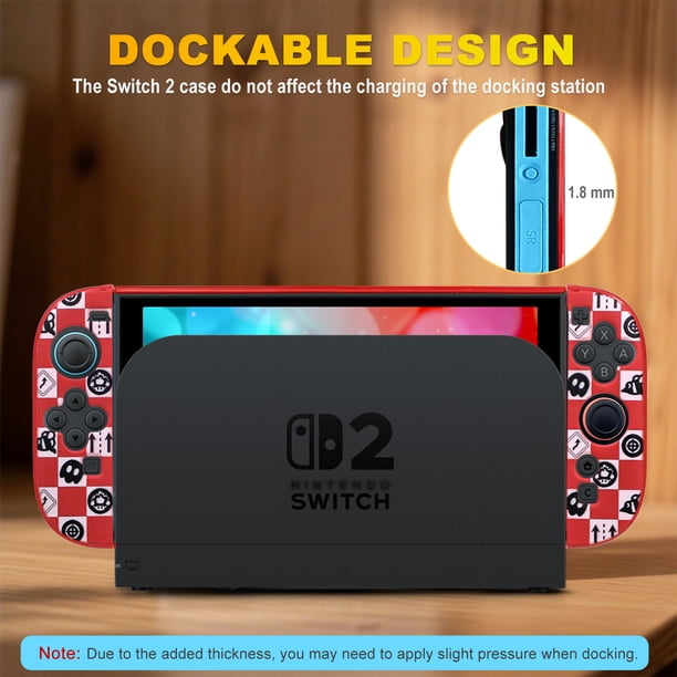Switch 2 Case, Hard Protective Case for Nintendo Switch 2 (2025