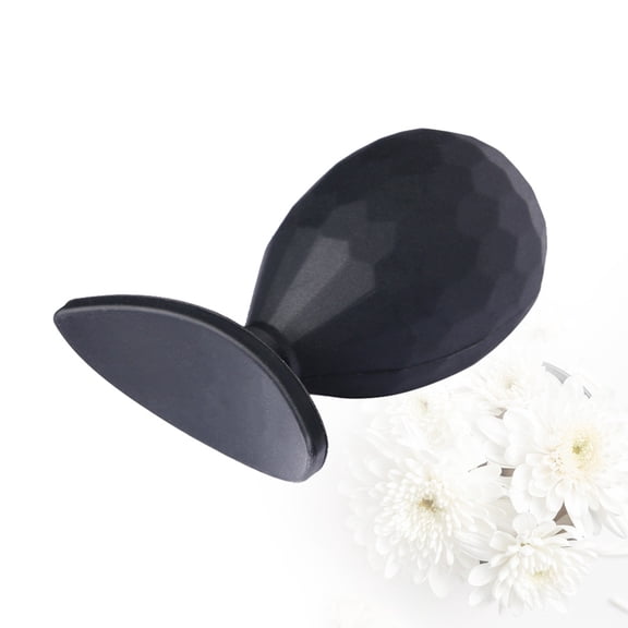 Yardwe Classic Design Mascara Shield for Eyes Eyeshadow Stamp Silicone Black 1Pcs