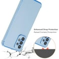 thumbnail image 2 of for Samsung Galaxy A33 5G Case Luxury Plating Case Cover Slim Lightweight Glossy Bling Phone Case Soft TPU Shockproof Bumper Case Electroplated Case,Blue, 2 of 12