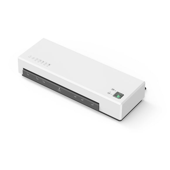 Desktop Laminator Machine Set A4 Size Hot And Cold Lamination 2 Roller System 9 Inches Max Width Suitabe For A4/A5/A6