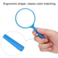 thumbnail image 4 of Magnifying Glass, Color Plastic Handle Magnifying Glass Handheld Magnifier For Reading Students Children, Handheld Magnifier For Old Man Read A Book And Read Newspapers, Outdoor Puzzle Toy, 4 of 8
