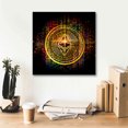 thumbnail image 6 of Epic Graffiti'Ethereum Better Than Gold' by Epic Portfolio Giclee Canvas Wall Art, 18"x18", 6 of 8