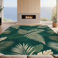 thumbnail image 2 of Design&I 5'x7' Washable Area Rug Flatweave & Daily Traffic Ready Dinosaur Deep Forest Botanical Abstract Oversized Decorations for Guest Room, Lounge, Apartment, 2 of 7