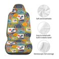 thumbnail image 4 of Sigee Hawaiian Style for Universal Car Seat Covers, Premium Car Seat Protector Set for Cars, SUVs, Trucks, 4 of 5