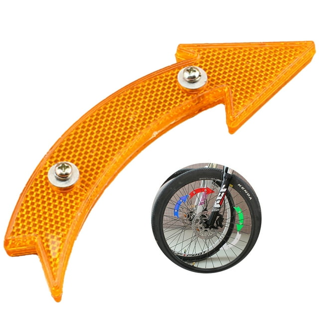 Bangcool Lumière de Roue de Vélo Forme Flèche Étanche Lumière de Roue de Vélo Lumière de Rayon de Vélo