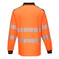 thumbnail image 2 of Portwest - Polo PW3 de Algodón de Seguridad para Hombre (Naranja, Negro), 2 of 2