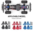 thumbnail image 2 of Soporte amortiguador RC Bewildely 1/18 aleación de aluminio para Trx4m Kits de construcción modelo Azul, 2 of 6