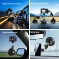 thumbnail image 4 of Ulanzi TB15 Aluminum Suction Cup Mount – 360° Camera Magic Arm Car Rig System, Heavy-Duty Suction Base for DSLR, GoPro, Action, and Mirrorless Cameras, 4 of 14