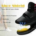 thumbnail image 4 of TekDeals 5 Pairs Shoe Protector Anti Crease Force Fields Cover Toe Cap Creasing Decreaser, Male, Black, 4 of 7