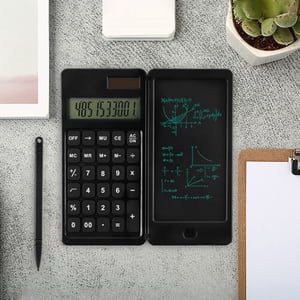 LSLJS Portable Calculator with Large LCD Display and Sensitive Button, Solar and Battery Power, Standard Function for Office, Home, School, Portable Calculator