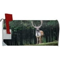 thumbnail image 2 of VWAQ Deer Mailbox Covers Magnetic Wilderness Animals Decor - 25.5"H X 20.75"W MBM42, 2 of 4