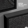 thumbnail image 4 of wall26 - 3 Piece Framed Canvas Wall Art - Zen Stones with Yin and Yang - Modern Home Art Stretched and Framed Ready to Hang - 24"x36"x3 Black, 4 of 5