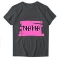 thumbnail image 1 of Blusas de Manga Corta para las Mujeres Divertido Impreso Cuello Redondo Tee, Vintage Humor Gráfico Blusas de Primavera para las Mujeres, 1 of 3