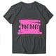thumbnail image 1 of Blusas de Manga Corta para las Mujeres Divertido Impreso Cuello Redondo Tee, Vintage Humor Gráfico Blusas de Primavera para las Mujeres, 1 of 3