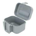 thumbnail image 1 of Live Bait Box, Plastic Bait Bucket with Tweezer, Portable Worm Storage Container with Perforated Cover Array Design for Fishing Enthusiasts, 1 of 7