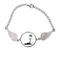 thumbnail image 1 of Cocotero Cloud gaviotas playa Pulsera pulsera pulsera alas de ángel pulsera, 1 of 3