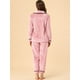 thumbnail image 5 of Conjuntos de pijama para mujer Ropa de dormir con botones Traje de noche suave para mujer Conjuntos de salón Pj Rosa S, 5 of 6