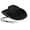 Black, variant on Hemming Wide Brim Solid Color Adjustable Windproof Rope Bowler Hat Western Cowgirl Jazz Sun Hat Fashion Accessories