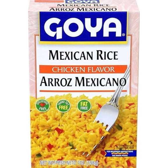 Pack of 1 Goya Mexican Rice Mix, Chicken Flavor, 7 Ounce