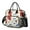 Pioneer Flower-3, variant on OBREWU Pioneer Flower Women's Insulated Leakproof Large Lunch Bag, Oxford Cloth