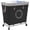 Black, variant on Industrial Laundry Basket Cart with Wheels, 160 L Commercial Laundry Hamper with Heavy Duty Steel Frame for Hotel, Home, Laundry Room