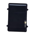 thumbnail image 1 of jifeng Wall Hanging Mailbox Hollow Backplate Drop Box for Envelopes Newspapers Home black, 1 of 9