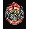 thumbnail image 3 of Five Finger  Punch  Adult Bomber Patch Hoodie, 3 of 4