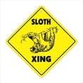 thumbnail image 1 of SignMission X-SLOTH Panneau 12 x 12 Po. Sloth Zone de Croisement Xing, 1 of 4