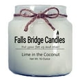 thumbnail image 1 of Put the Lime in the Coconut Scented Jar Candle by Falls Bridge Candles, 16 Ounce without Lid, 1 of 2